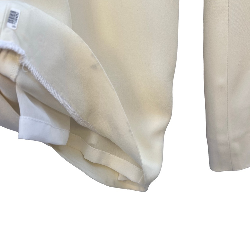 Armani Collezioni Crepe Silk Suit Pants Size 40 - Picture 5 of 6